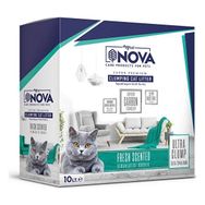 Nova 10 lt Ultra Topaklanma Premium Kedi Kumu