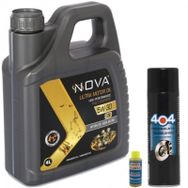 NOVA 5W-30 SN Tam Sentetik 4 lt Motor Yağı + 500 ml Balata Temizleme Spreyi
