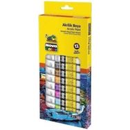 Nova Color 12 ml x 12 Adet Akrilik Boya