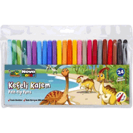 Nova Color 24 Renk Keçeli Kalem