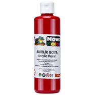 Nova Color 250 cc Kırmızı Şişe Akrilik Boya