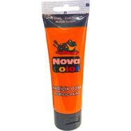 Nova Color Akrilik Turuncu Tüp Boya 75 gr.