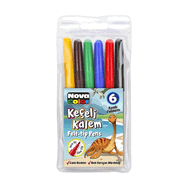 Nova Color İnce Uçlu 6'lı Keçeli Kalem