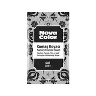 Nova Color Kumaş Boyası Toz Gri 12 gr.