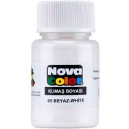 Nova Color NC-163 Beyaz Kumaş Boyası