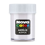 Nova Color NC-173 Beyaz Şişe Akrilik Boya