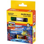 Nova Color NC-2006 6'lı 17 ml Şişe Akrilik Boya