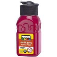 Nova Color NC-2023 Ateş Kırmızı 100 ml Akrilik Boya