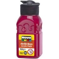 Nova Color NC-3024 250 gr Magenta Kırmızısı Rengi Akrilik Boya