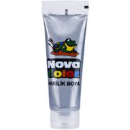 Nova Color NC-526 75 gr Gümüş Akrilik Boya