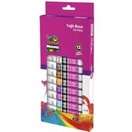 Nova Color NC-796 12 ml 12 Renk Tüp Yağlı Boya