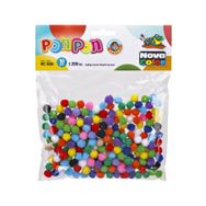 Nova Color NC-883 Simli 10 mm 200 Adet Ponpon