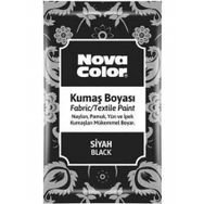 Nova Color Toz Siyah 12 gr Kumaş Boyası