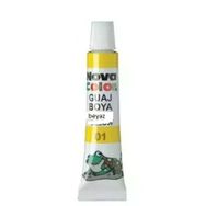 Nova NC 115 Color Tüp Sarı 12'li Guaj Boya