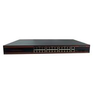 Nova ND1P2404LFGX 24 Port Poe+ 10-100 Mbps 2 Port 10-100-1000 Mbps Uplink 2 Port SFP 300W Switch