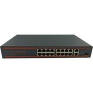 Nova ND1PG0411 4 Port Poe+ 10-100 Mbps 1 Port 10-100-1000 Uplink 1 Port SFP 78W Switch