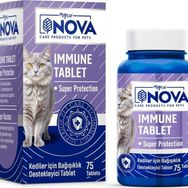 Nova Premium Immune 75 Tablet Kedi Vitamini