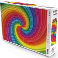 Nova Puzzle 1000 Parça Gökkuşağı Girdabı Spiral Puzzle