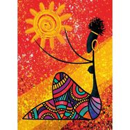 Nova Puzzle 1000 Parça Güneş ve Afrikalı Kadın Puzzle