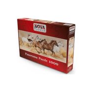 Nova Puzzle 1000 Parça Kum Fırtınasında Koşan Atlar Panorama