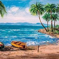 Nova Puzzle 1000 Parça Tropikal Ada Sahili Puzzle