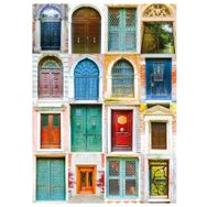 Nova Puzzle 1000 Parça Venedik Kapıları Kolaj Puzzle