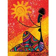 Nova Puzzle Afrikalı Kadın 1000 Parça Puzzle