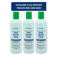 Novocrin Placenta Therapy Kepekli ve Dökülen Saçlar İçin 3x300 ml Bakım Şampuanı