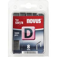 Novus D Tip 53 F-8 mm 1200'lü Yassı Zımba Teli