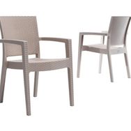 Novussi Garden Paris Rattan Kapuçino Sandalye
