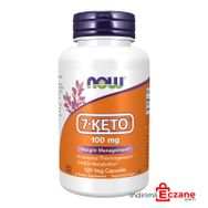 Now 7-Keto 100 mg 120 Kapsül