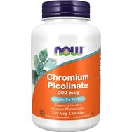 Now Chromium Picolinate 200 mcg 250 Kapsül