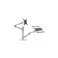 Npo STD7090S 10-27 Notebook Stand ve Kol Gümüş Amortisörsüz Vesa Monitör Tutucu