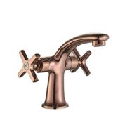 NSK N3013124 Trinity Çift Kollu Tek Gövde Bronz Lavabo Bataryası
