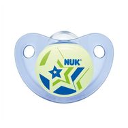 Nuk 6-18 Ay Silikon Uyku Emzik Baby Blue