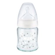 Nuk First Choice Plus Beyaz 120 ml Cam Biberon