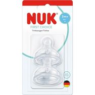 NUK First Choice Silikon Biberon Emziği, M
