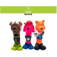 Nunbell 16 cm Sesli Plastik Ayıcık Köpek Oyuncağı