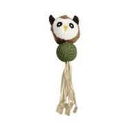 Nunbell Baykuş Şekilli Catnipli Peluş Kedi Oyuncağı