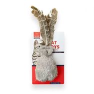 Nunbell Tüylü Kese Kedi Oyuncağı