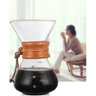 Nurgaz Campout Filtre Kahve 400 ml Cam Seti