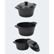 Nurgaz Campout Granit Döküm 24 cm Kamp Tenceresi