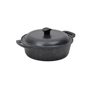 Nurgaz Campout Granit Döküm 28 cm Kamp Tenceresi