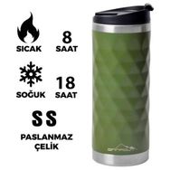 Nurgaz Campout Yeşil Çay Kahve Termosu