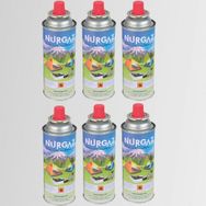 Nurgaz NG207 6x220 g Kamp Ocak Gaz Kartuş