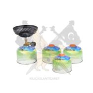 Nurgaz Troya Nargile Ocağı + 3x230 g Kartuş