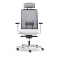 nurus ME TOO Fluid Motion Plus® PP Ayak Başlıklı Gri Çalışma Koltuğu