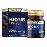 Nutraxin Biotin 2500 mcg 50 Tablet