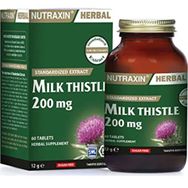 Nutraxin Herbal Milk Thistle 200 mg İçeren 60 Tablet