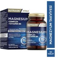 Nutraxin Magnesium Complex Vitamin B6 İçeren 60 Tablet